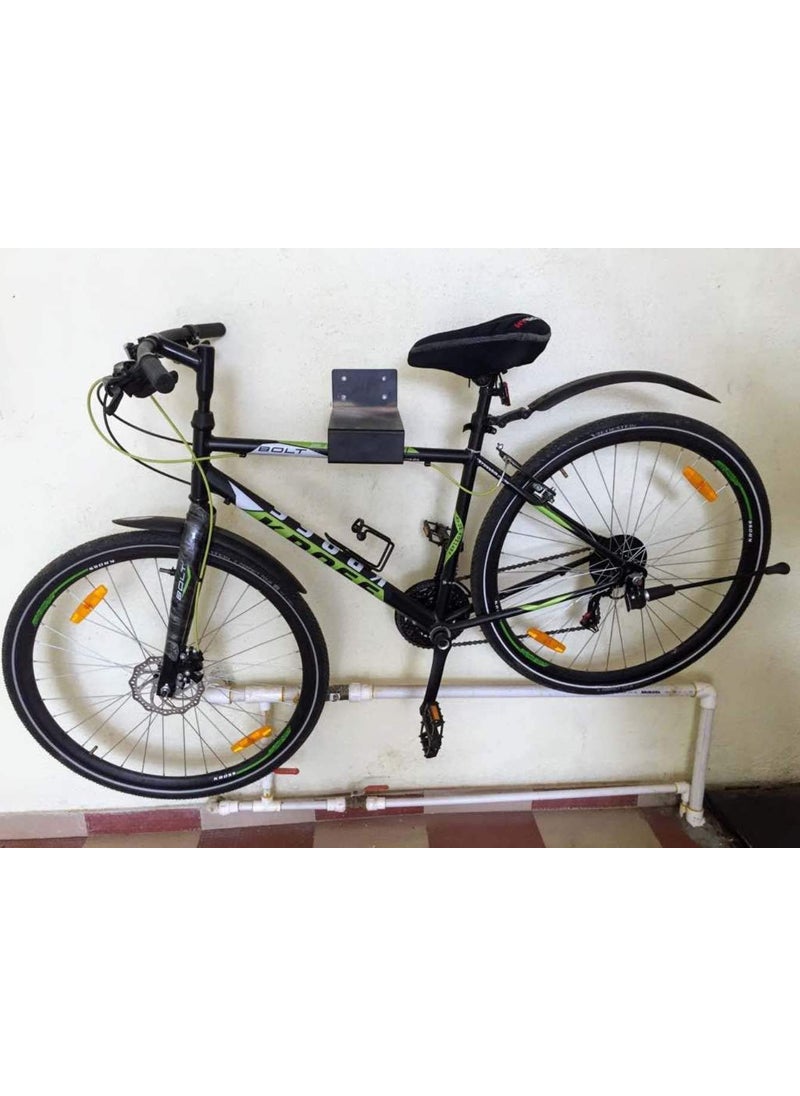 THE BESTSELLERS The Wall Mounted Space Saving Bicycle Stand Black