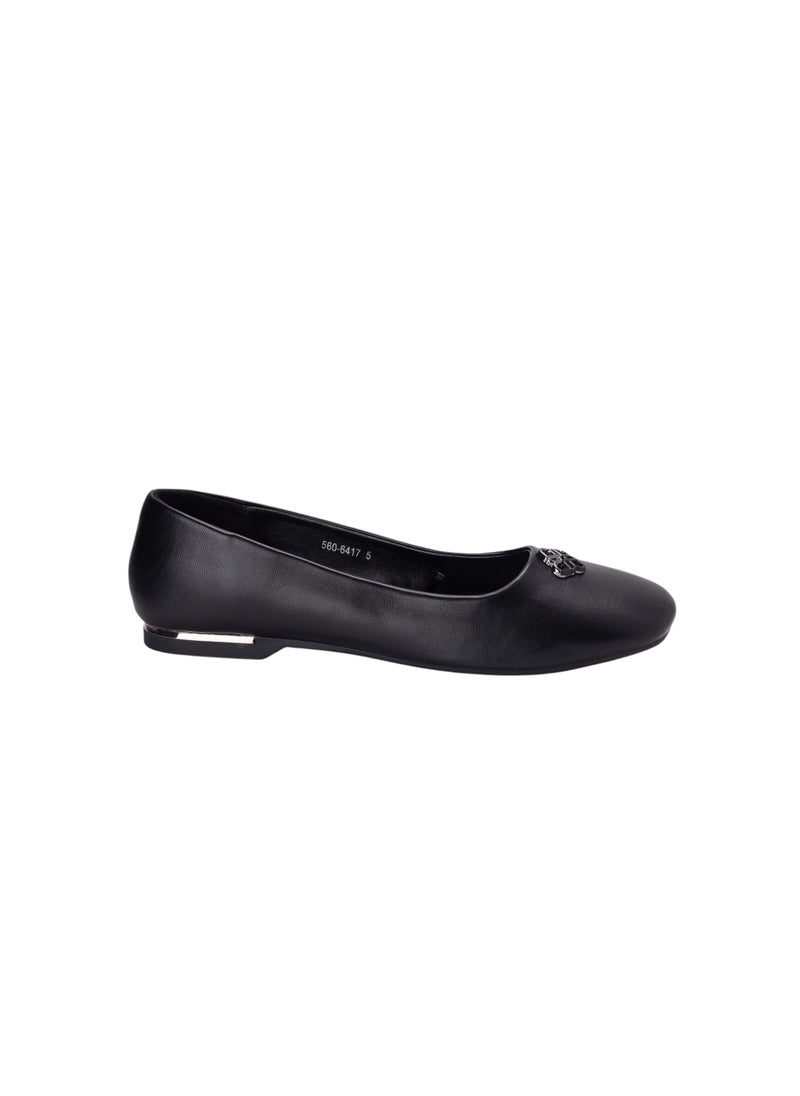 Round Toe Ballerinas