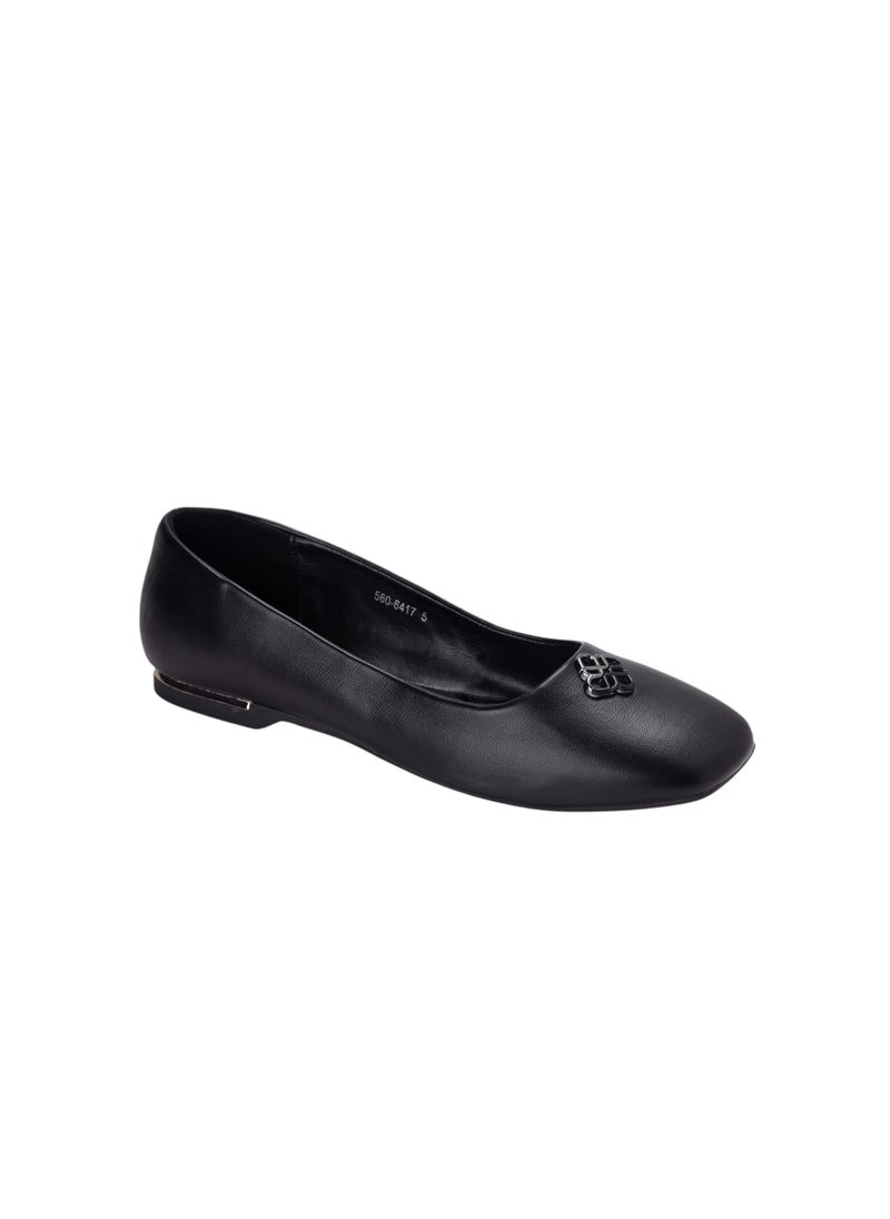 Round Toe Ballerinas