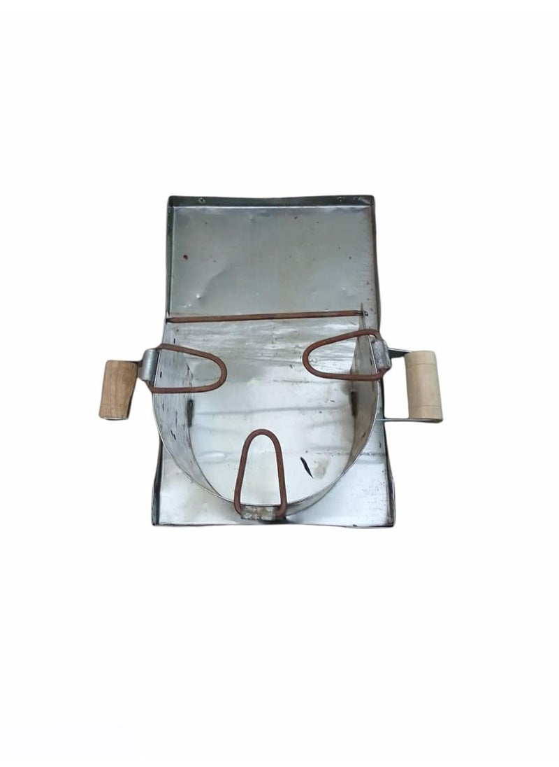 A S Firewood Iron Burning Stove for home rocket cooking outdoor Big size Iron Chulha Heavy Duty Angeethi with Perfect Food iron coal chulha jumbo