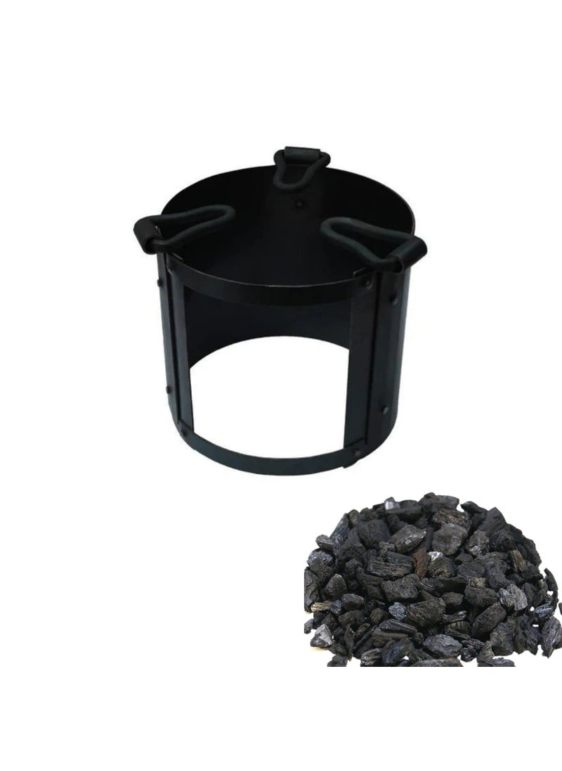 Ammaieesan smart iron stove coal for cooking outdoor wood burning stove home and travel iron small size