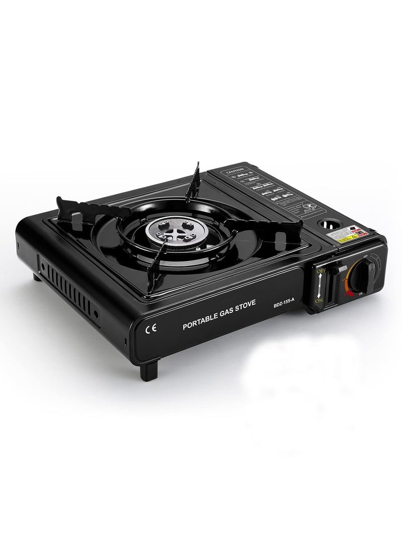 Camping Accessories Portable Gas Grill Functional upgrade dual fuel Outdoor Windproof Butane Camp Stove Can use gas tanks and liquefied gas tanks