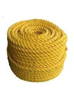 ABB Ropes Niwars Polypropylene Rope Yellow 50 Meters Durable Strong Weather Resistant for Outdoor Indoor Use Boating Camping DIY Projects More High Tensile Stren 24mm x 50 Meters