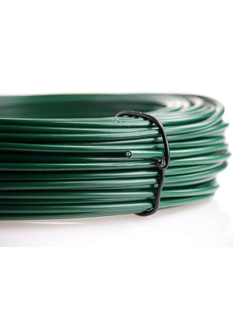 PVC Coated Heavy Duty GI Wire Rope30 Meter Assorted Colours Pack of 1
