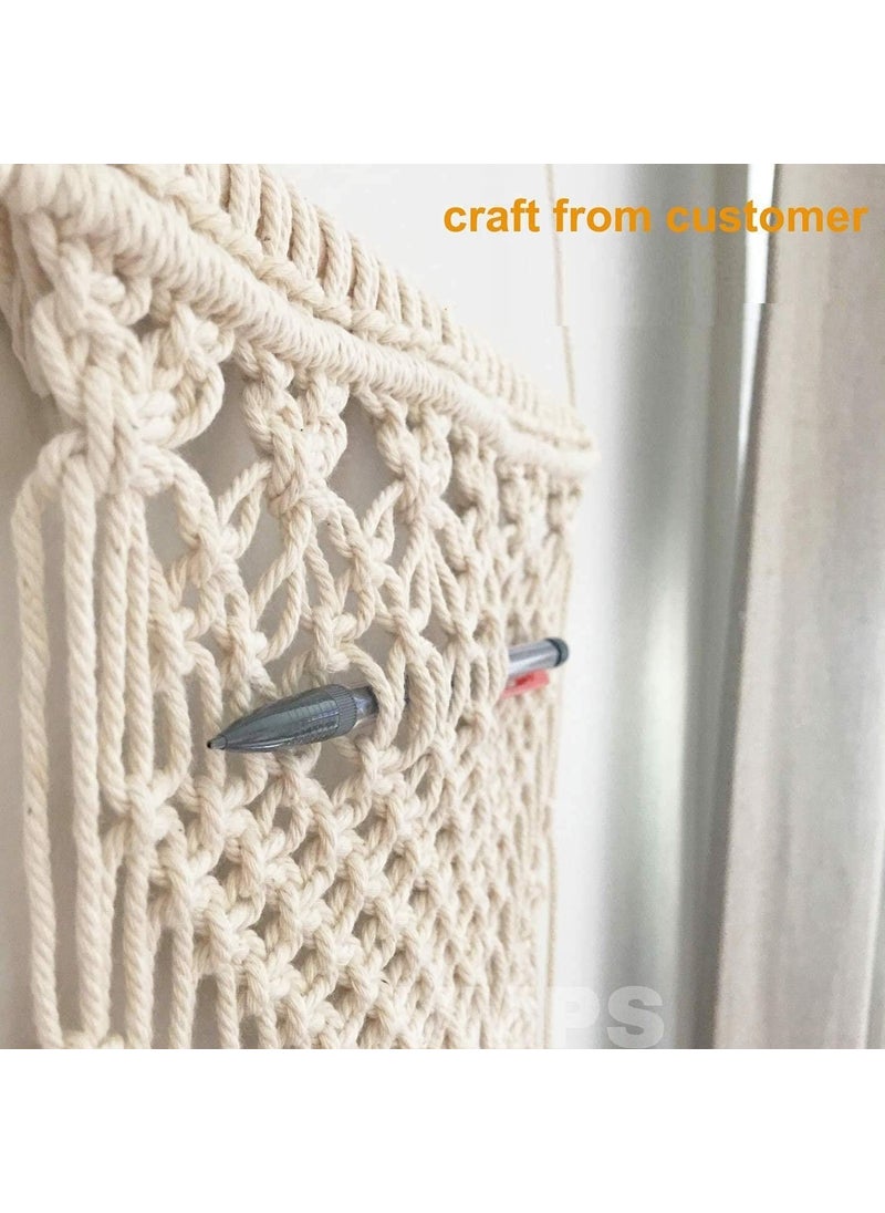 OKDEAL Cotton Cord 5mm x 100 Meters Natural Cotton Rope Cotton Cord for Wall Hanging Plant Hangers Crafts Knitting Decorative Projects Soft Undyed Cotton Rope OffWhite