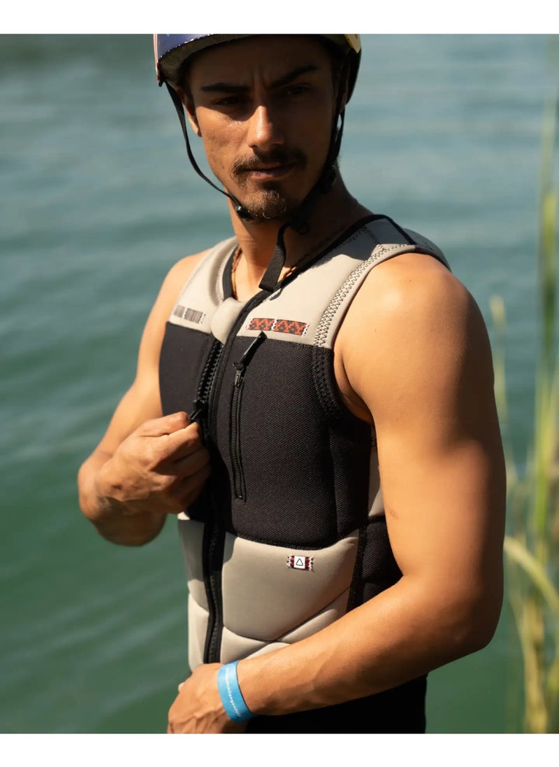 Follow Capiva Impact Vest - Stone/Black