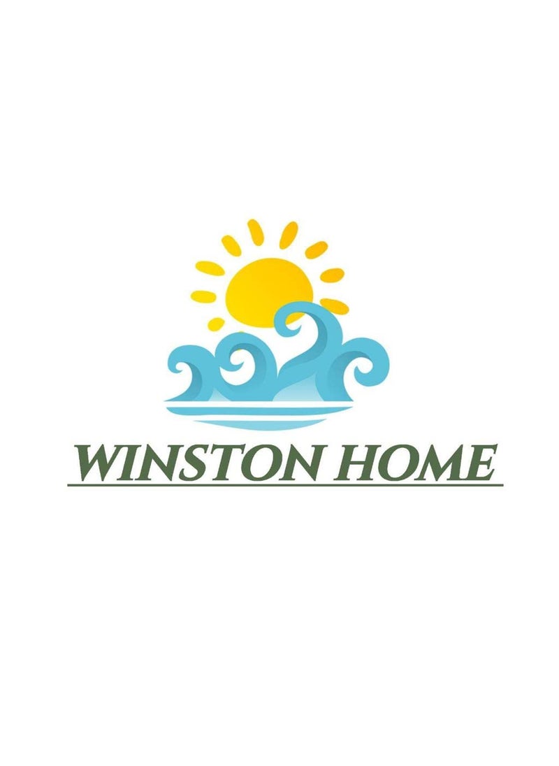 WINSTON HOME Bedding Heated Blanket Electric Throw Soft Electric Blanket for Couch Solid Polyester Double Electric Blanket Fire Resistant Overheat Protected 8