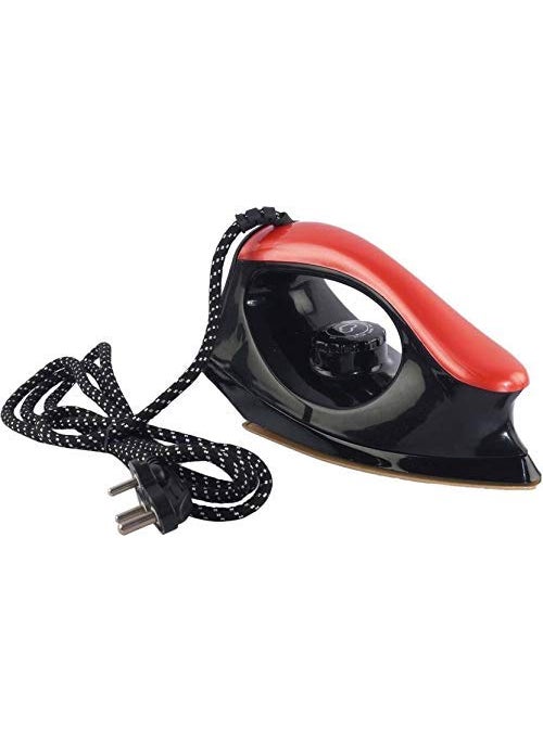 Chartbusters 750Watt Popular Plus Light Weight Dry Iron Plus Crease LightningMulticolour