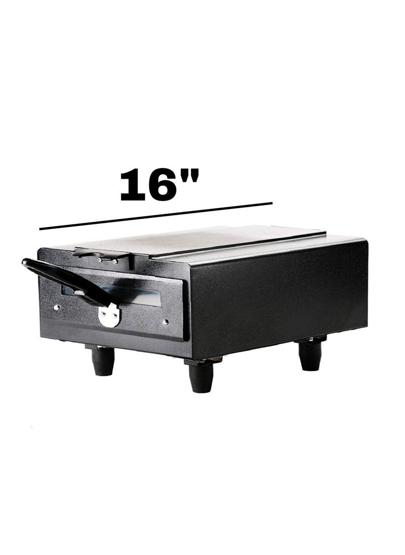 Hot Berg16 Inches Big Electric Iron 2000W Tandoor with Full Accessories Black 1Year Warrenty for Heating Element