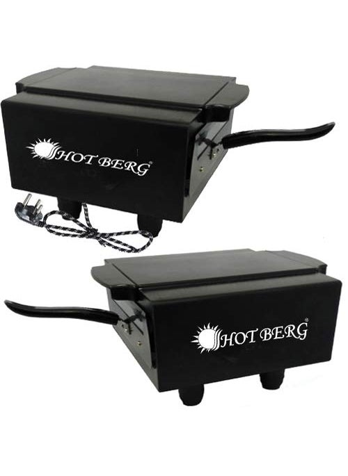 Hot Berg16 Inches Big Electric Iron 2000W Tandoor with Full Accessories Black 1Year Warrenty for Heating Element
