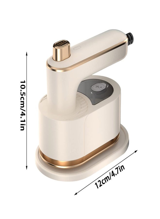Garment Steamer for Clothes, Foldable Handheld Clothing Wrinkles Remover for Garments, 30 Second Fast Heat-up, Portable Fabric Steamer for Home Travel Dormitory Clothes Ironing Tool, Mom Gift