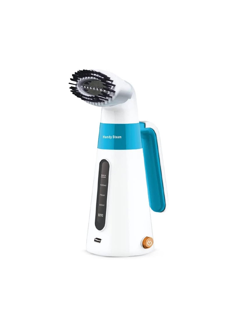 Acesquare Garment Steamer Handy Steam600W with Detachable Fabric Brush 120ml Capacity WhiteBlue
