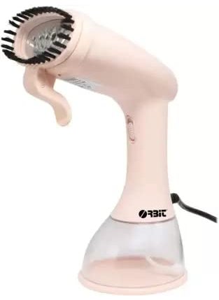 Orbit HY128 Handy Garment Steamer Steamax1600W with Vertical Horizontal Ironing Compact Quick Heat Up Kills 999 Bacteria Includes Fabric Brush and Steam Brush