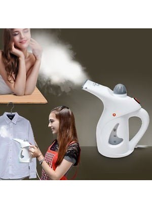 ABDobariya Handheld Fabric Steamer Iron Sprayer Mini Portable Facial Care Steam Humidifier Clothes Garment Saloon Beauty Parlor Wrinkle Steamer Eraser Multi Color
