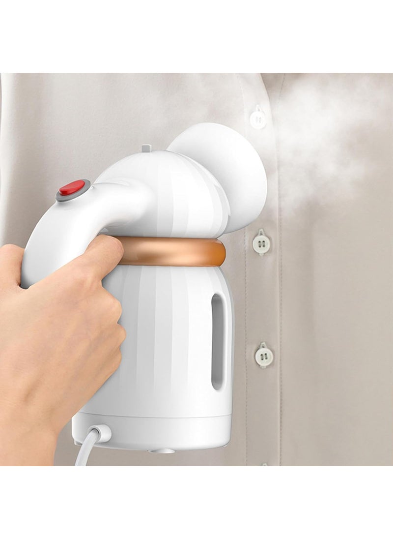PIXEL CART Garment Steamer for Clothes Steam Iron for Travel 800W Mini Handheld Fabric Steamer Vertical Horizontal Ironing Instant Steaming 150ml Water Tank
