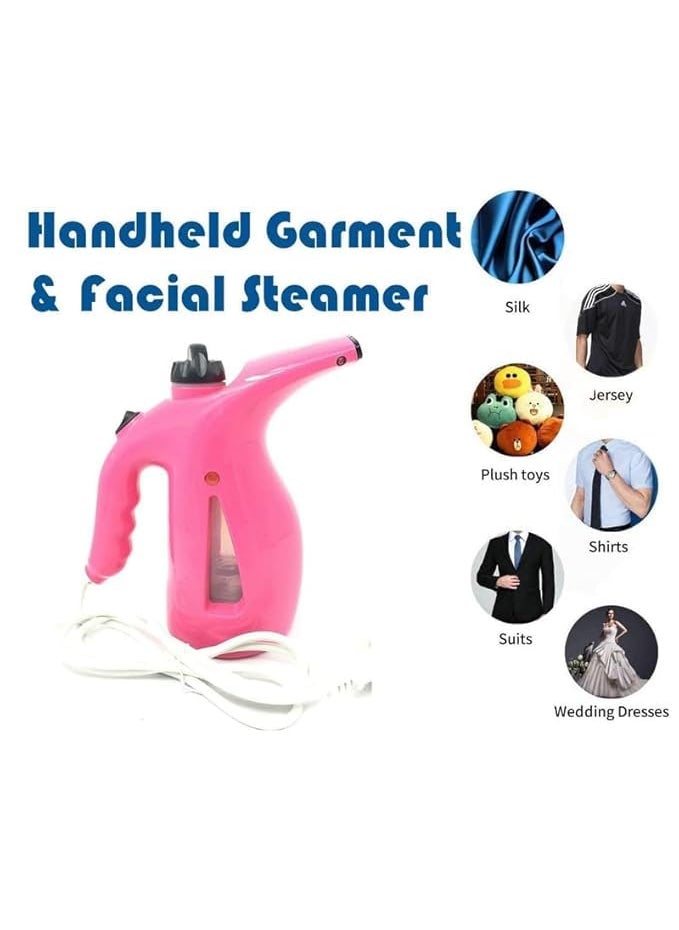 KEYAN ENTERPRISES Handheld Garment and Facial Steamer RZ 608 Portable Steam Cleaner for Home and Travel Dual Function for Clothing Skincare