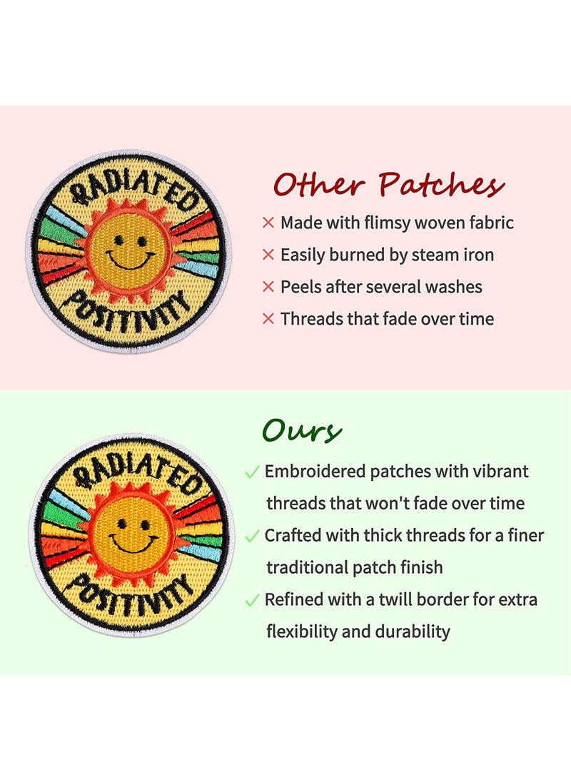 5pcs Cool Style Boys Special Iron on Patches Embroidered Sewing Repair Biker Logo Patch for Backpacks