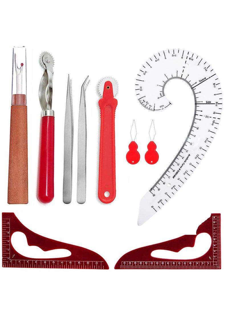 Sewing Tools Seam Ripper Cutter Tracing Wheel Armhole Art Curve Scale