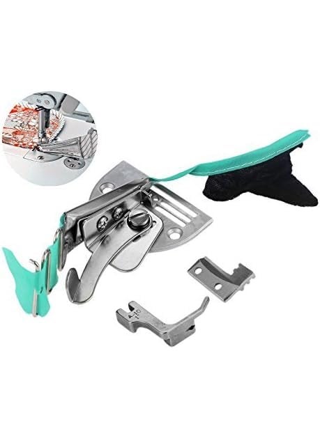 Industrial Sewing Machine Presser Foot A10 Attachment Sewing Machine Binder Double Fold Right Angle Bias Binding Set for Industrial Sewing Like Juki Jack Usha Etc 40MM