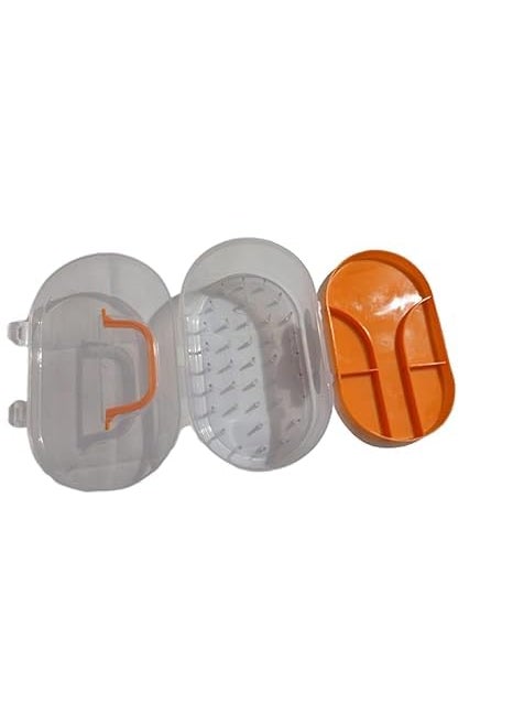 SD Portable Big Size 37 Thread Box Sewing kit 37 Reels Scissor Threader 70 Dress Hook Chowk Sefty Pin Opener Seam Ripper 24 Needles Set Tape Measure for DIY Beginners Emergency Travel Home