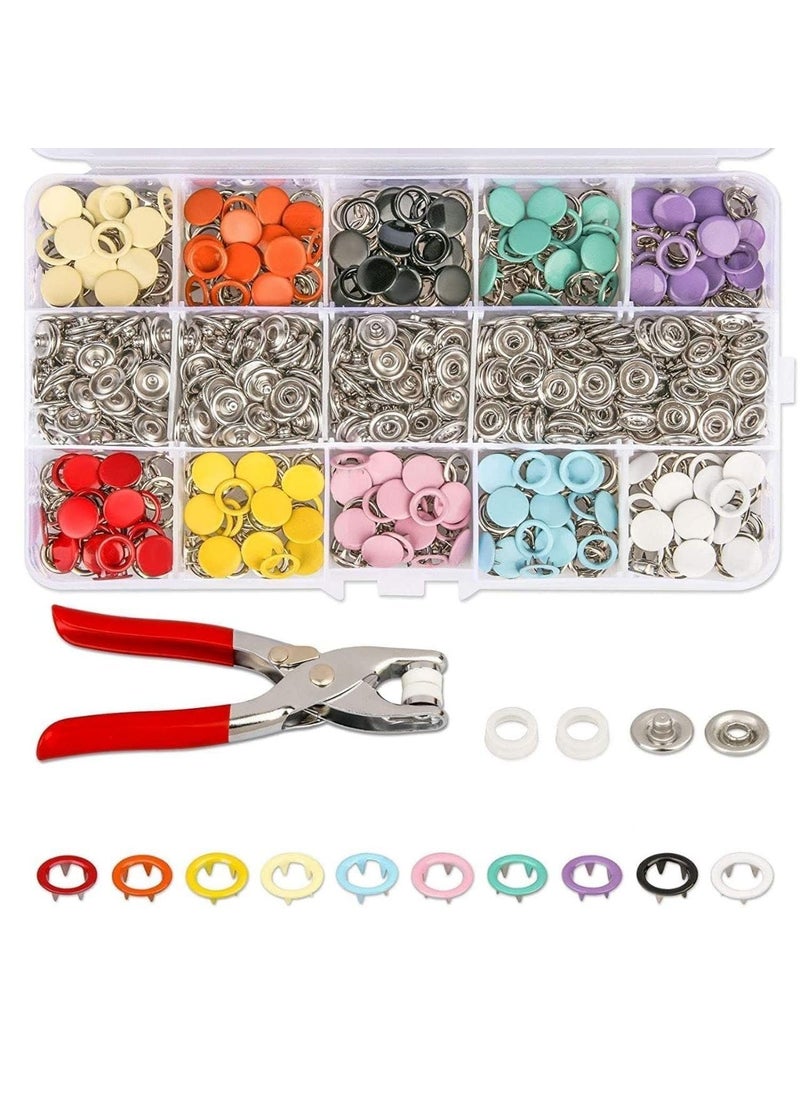 BODRA ENTERPRISE Hand Pressure Pliers Tool Sewing Buttons Set for Clothing Sewing and Crafting Rivet Machine Snap Fasteners Kit