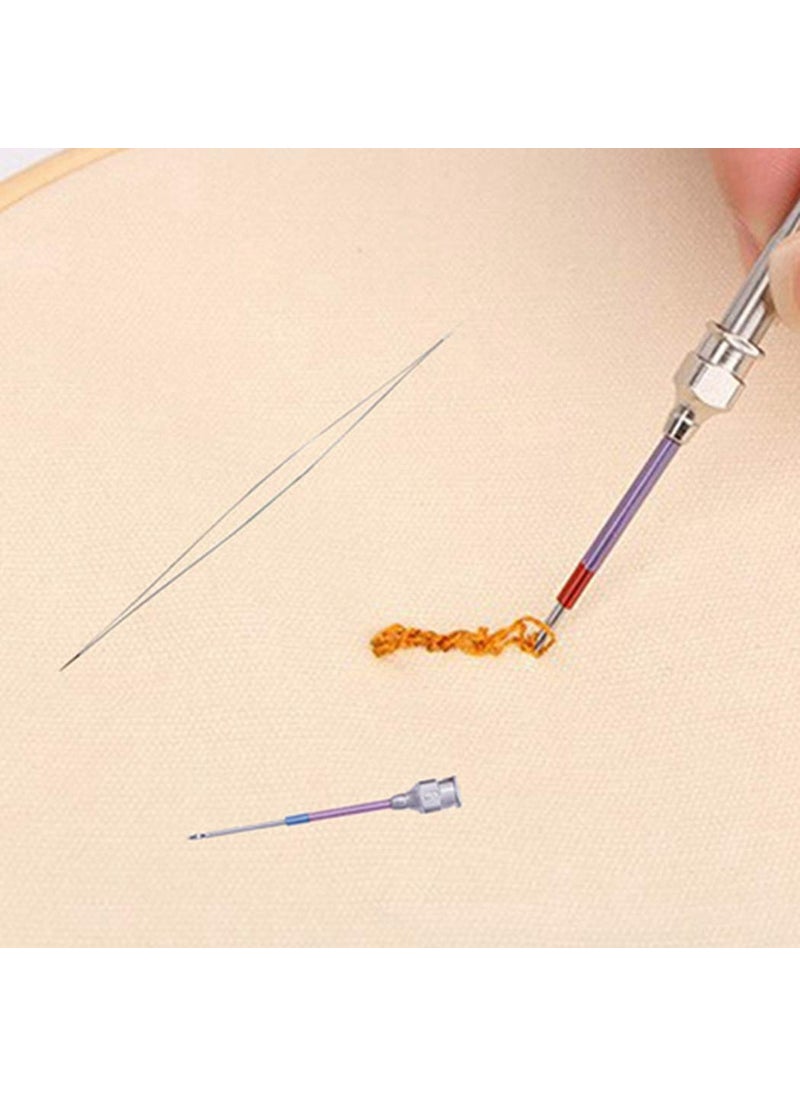 boxoon Cross Stitch Needle Kit Professional Replaceable Assorted Embroidery Needle Kit Punch Needle