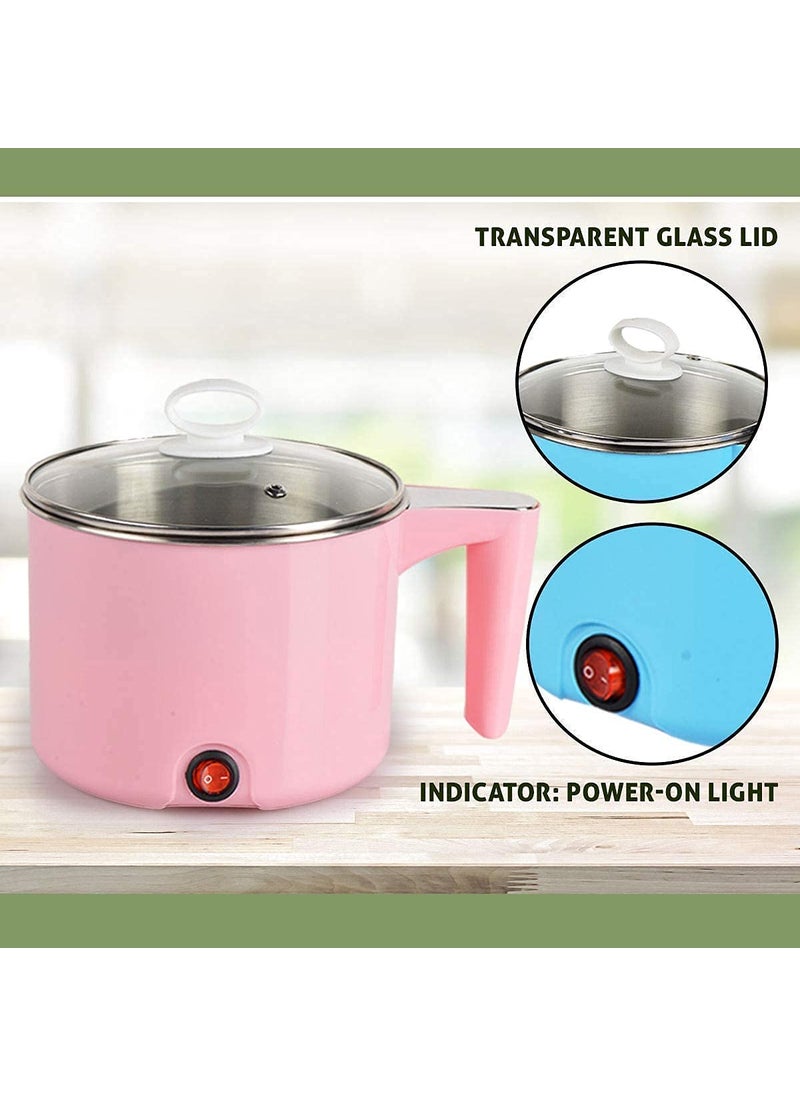 Sevia Electric Multifunction Cooking Pot 15 Litre MultiPurpose Cooker Steamer Cook pots for Cook Noodles Idlis Momos Boils Eggs Tea or Steam vegetables