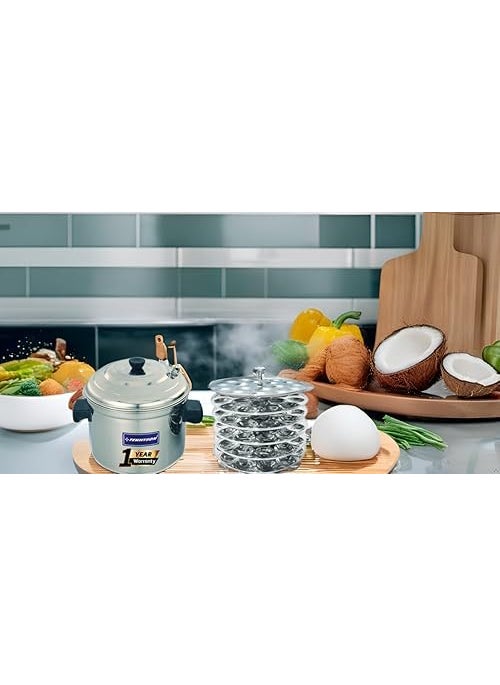 TENNYSON Jointless Mini Idli Cooker 6 Plates
