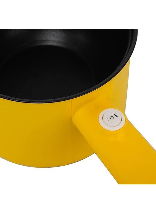 IMUU Electric Cooking Hot Pot With Steamer Long Handle Safety First Design EasytoUse Electric Pot TimeSaving Features Large Size NonStick Frying Pan