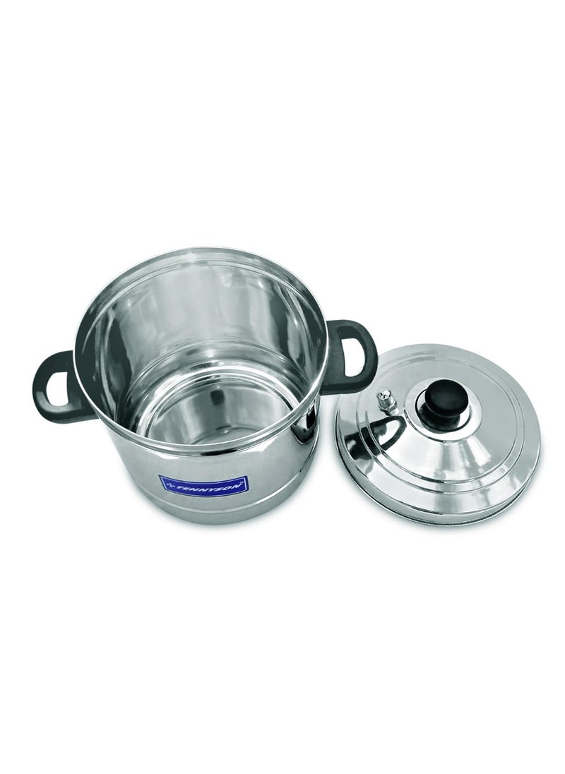 TENNYSON Stainless Steel IDLY Cooker New Generation NO Joint Without Plates 6 Plates Capacity