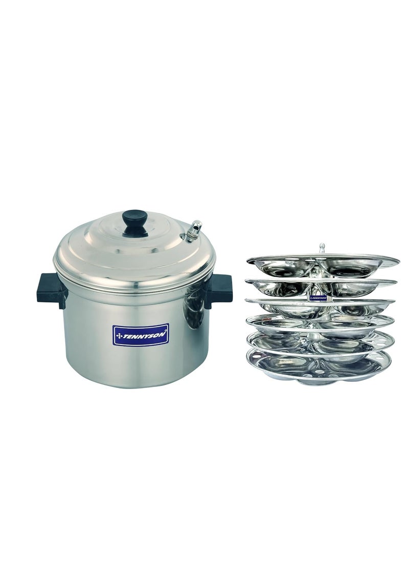 TENNYSON Jointless Idli Cooker 6 Plates