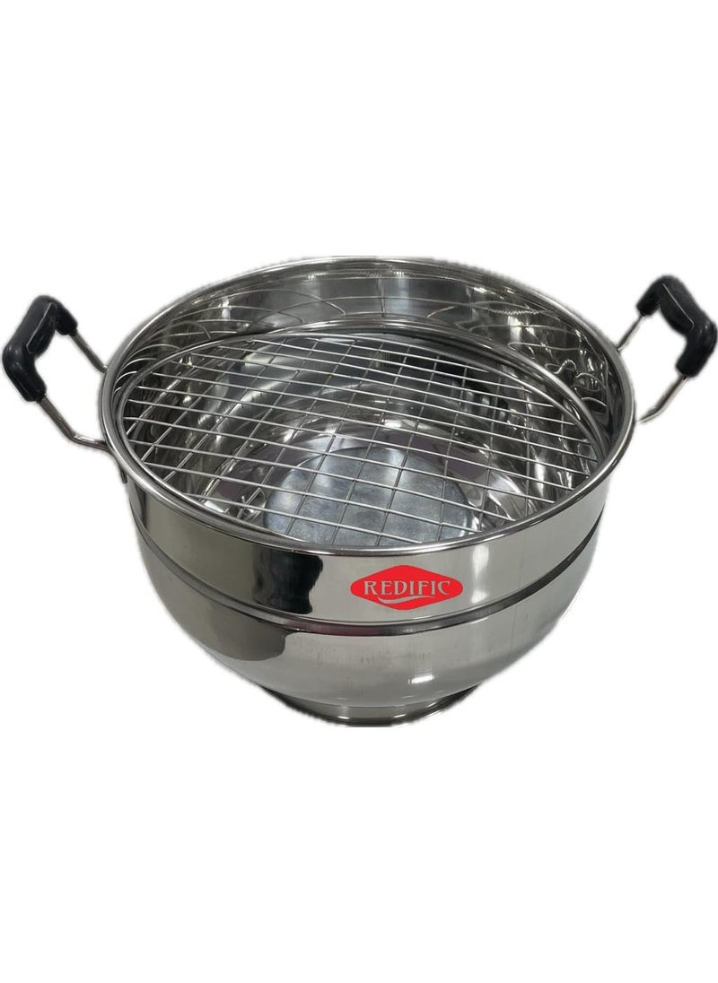 Redific Stainless Steel Bati Cooker MultiPurpose Tandoor Oven for Baking Grilling Roasting