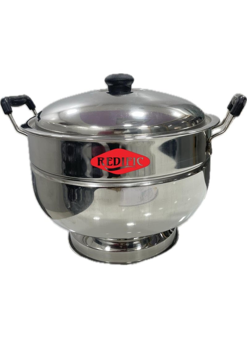 Redific Stainless Steel Bati Cooker MultiPurpose Tandoor Oven for Baking Grilling Roasting