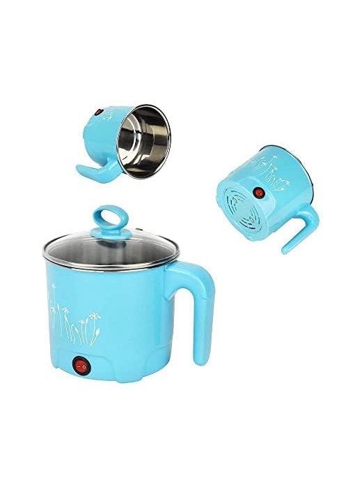 MIGORA Electric Multifunction Cooking Pot MultiPurpose Cooker 16 Mini Electric Cooker Steamer pots for Cook NoodlespastaRice for Home Office and Travel pack of 1