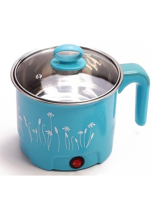MIGORA Electric Multifunction Cooking Pot MultiPurpose Cooker 16 Mini Electric Cooker Steamer pots for Cook NoodlespastaRice for Home Office and Travel pack of 1
