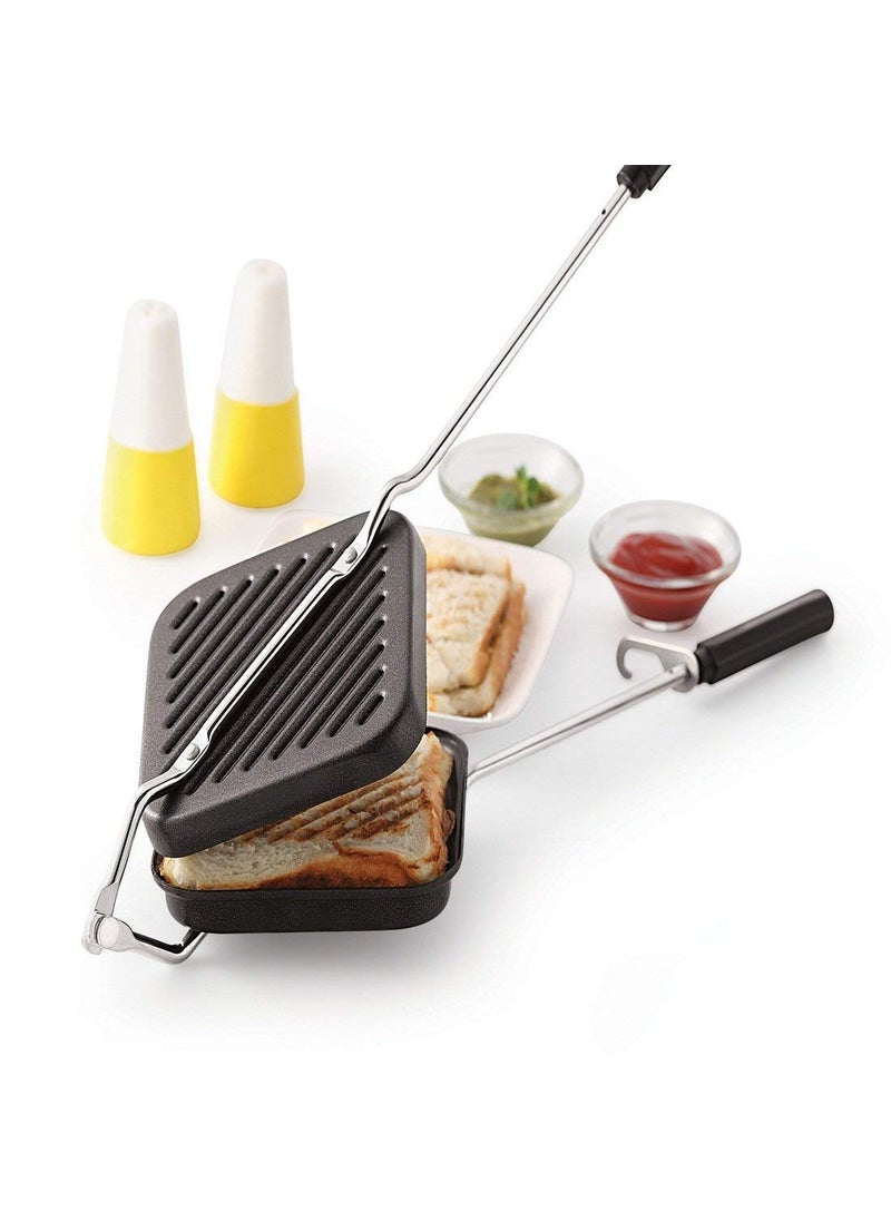Aashita Shoppe Quality Grill Sandwich Maker uses on gas