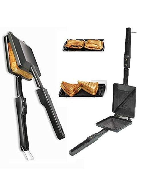 Shivu Fashion Nonstick Nonstick Sandwich Toaster Black Shivu145