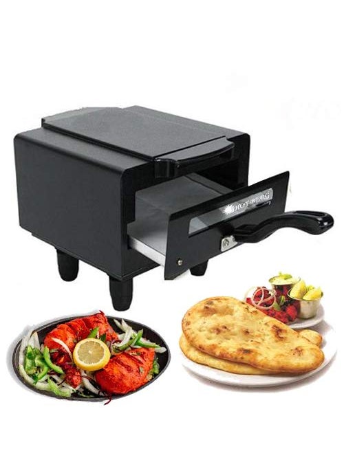Hot Berg Cast Iron 2000W Medium Electric tandoor Model No HBMT2135 for Home Kitchen Electric Tandoor Barbeque Grill