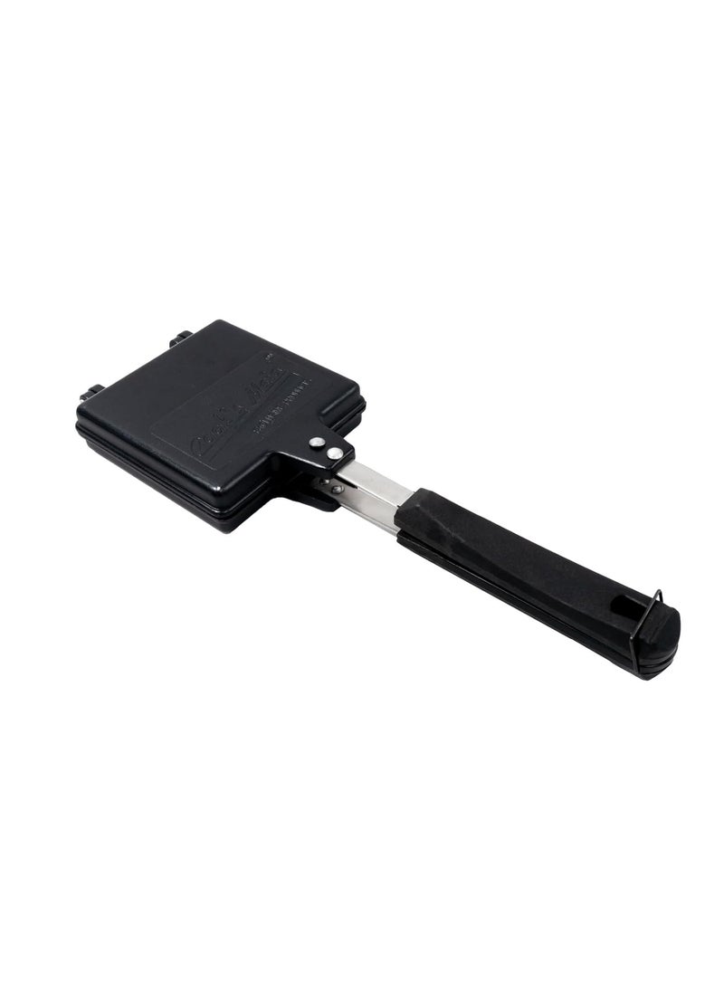 COOKS MAID NonStick 2 Cut Jumbo Sandwich Gas Toaster 1 Piece Black