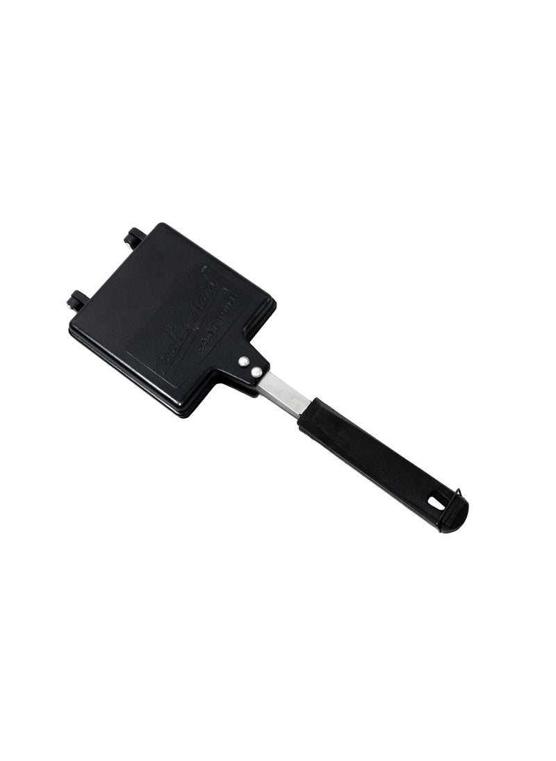 COOKS MAID NonStick 2 Cut Jumbo Sandwich Gas Toaster 1 Piece Black