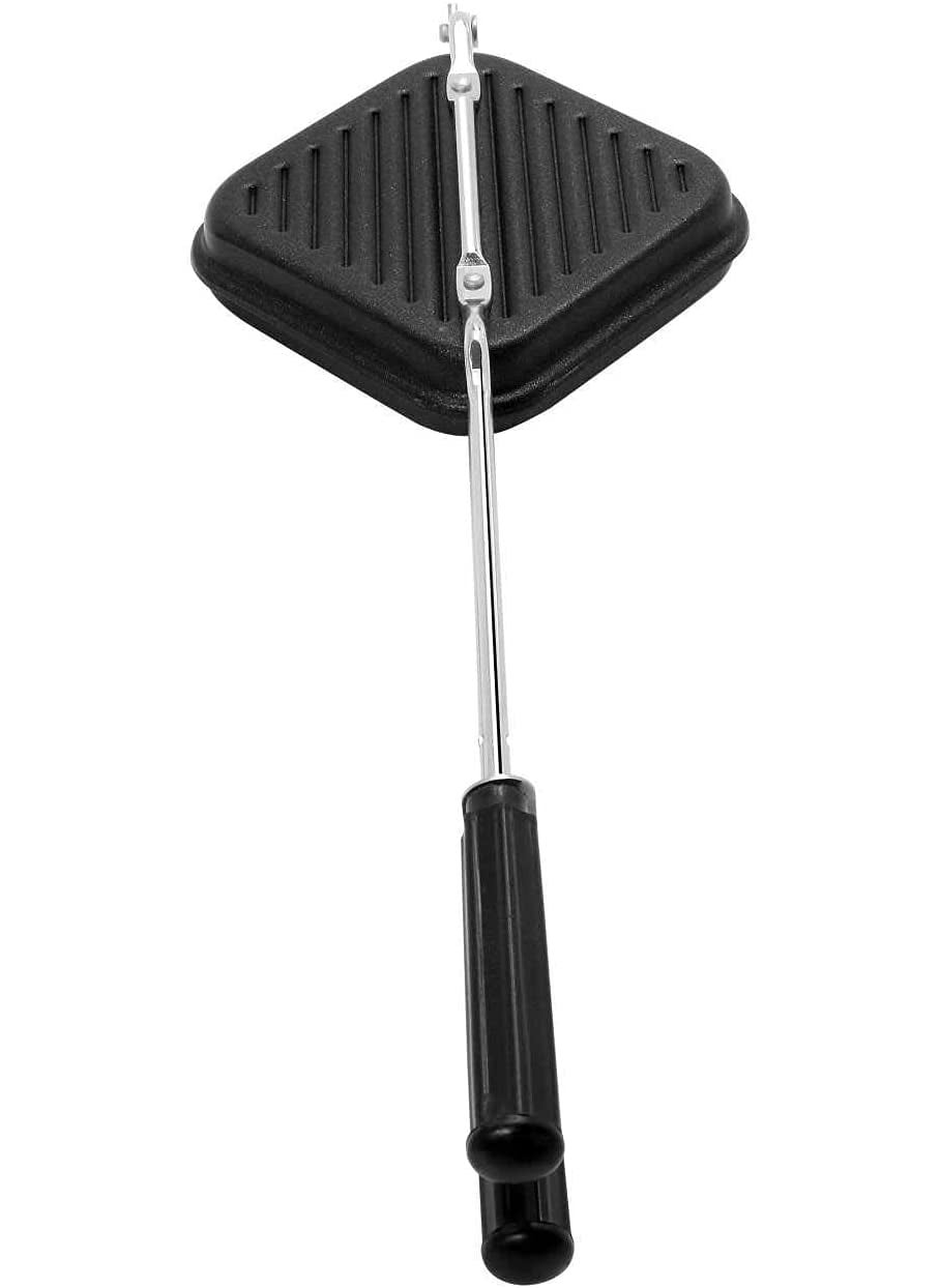 RBGIIT NonStick Aluminium Sandwich ToasterSandwich MakerGas ToasterGas bread toasterInstant Toaster Maker Toast