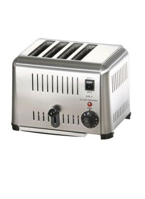 Electric PopUp Toaster 4 Slots Commercial