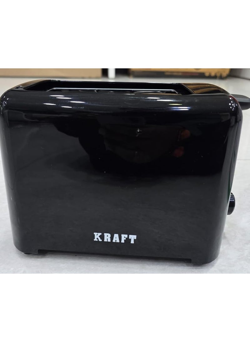 KRAFT ITALY POP UP TOASTER 750 WATT BLACK