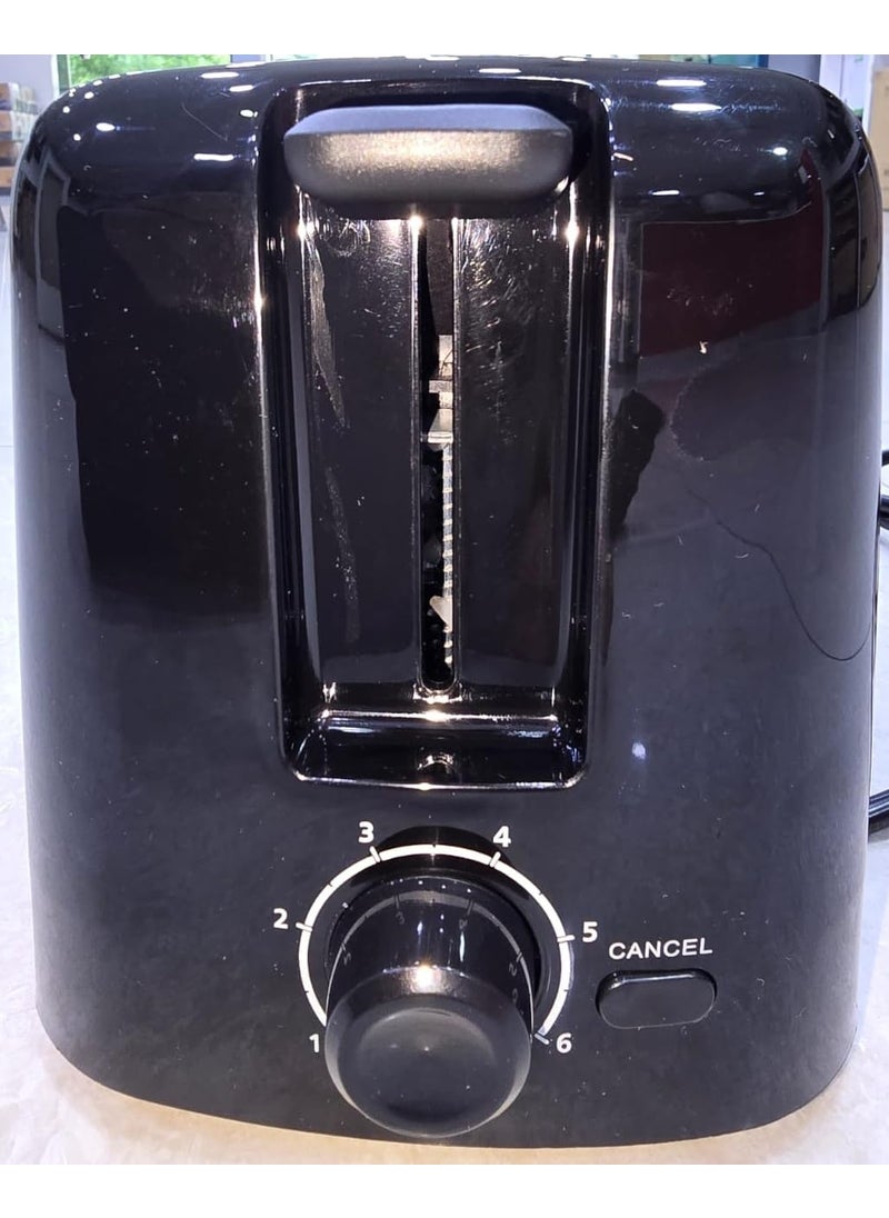 KRAFT ITALY POP UP TOASTER 750 WATT BLACK