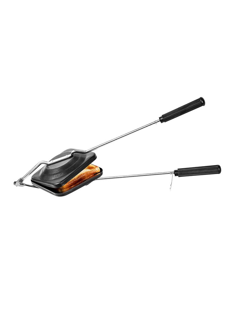 ROSEFINCH NonStick Sandwich Gas ToasterSandwich Maker Aluminium Sandwich Griller Hand Toaster Sandwich Toaster Multi Pack of 1