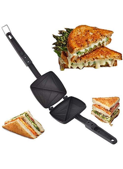 SHIV HOME WORLD Surya NonStick King Gas Toaster Multicolour