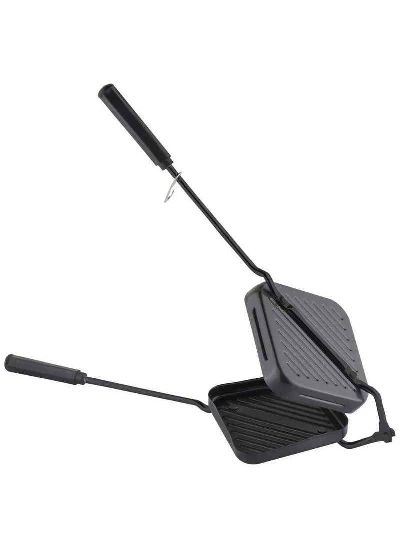 Ajays Shoppe Primium Nonstick Sandwich Toaster Grill Sandwich Toaster Black Gas Stove Friendly