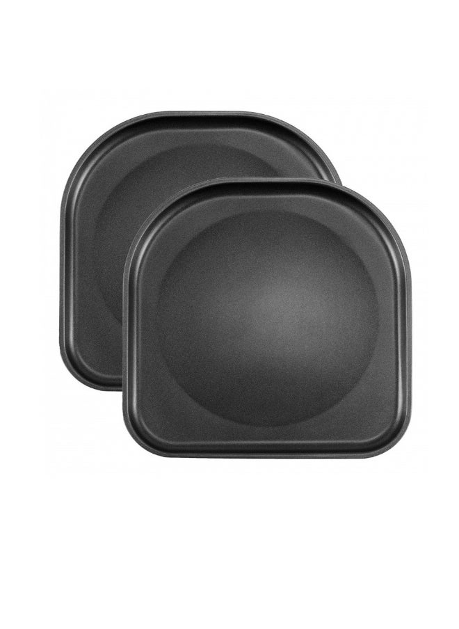 Premium Nonstick Air Fryer Drip Pan Set for PowerXL Vortex 6QT 10QT, 2 Pack Dishwasher Safe Replacement Trays