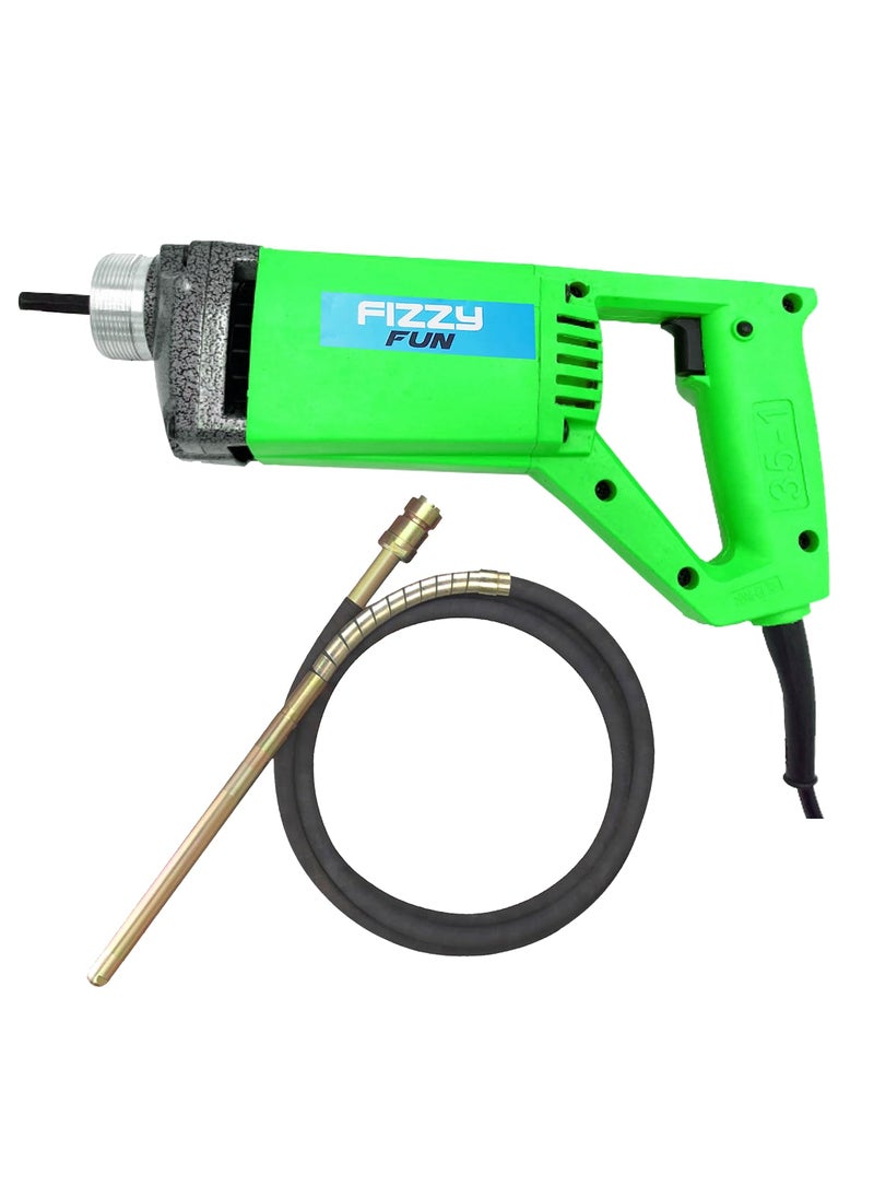 Fizzy Fun KRAFTS 1320WTT Heavy duty Concrete Electric Vibrator machine with 15 mtr Needle