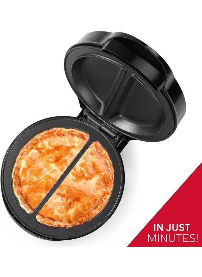 NEXXON Electric Omelette Maker NonStick Automatic Omelet Maker Dual Section Egg Cooker Machine for Quick Easy Breakfast Compact Portable Kitchen Appliance Best Omelette Maker